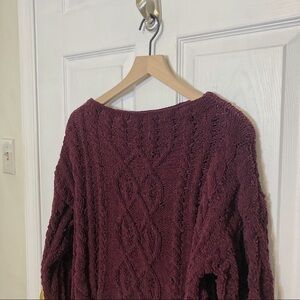 ✧･ﾟplum chenille sweater